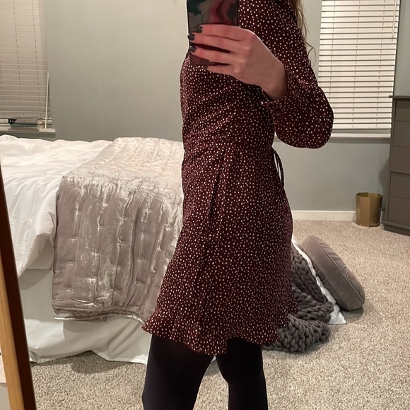 A&F Patterned Shirt Dress - Picture 8 of 13